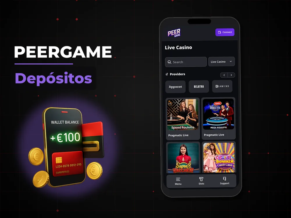 Peergame - Depósitos